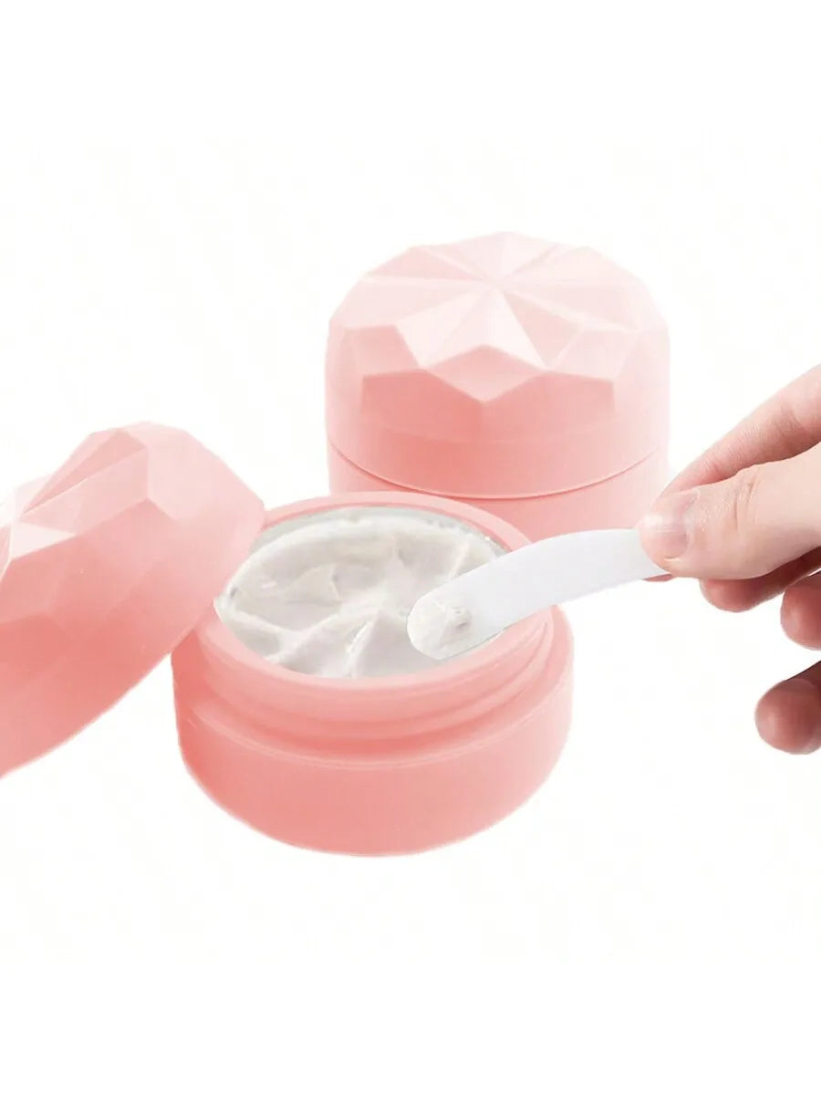 20ml Silicone Lotion Cream Box Bottle Cosmetic Face Eye Cream Macaron Storage Box Lotion Organiser Travel Portable Empty Box