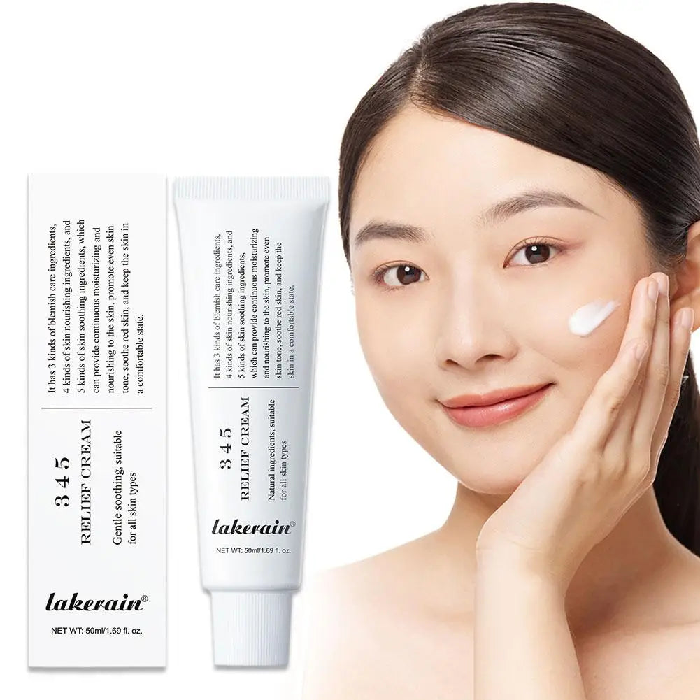 345 Soothing Cream Facial Repair To Improve Skin Defects Provide Soothing Care Face Lifting Beauty Moisturizer Soothing Cream