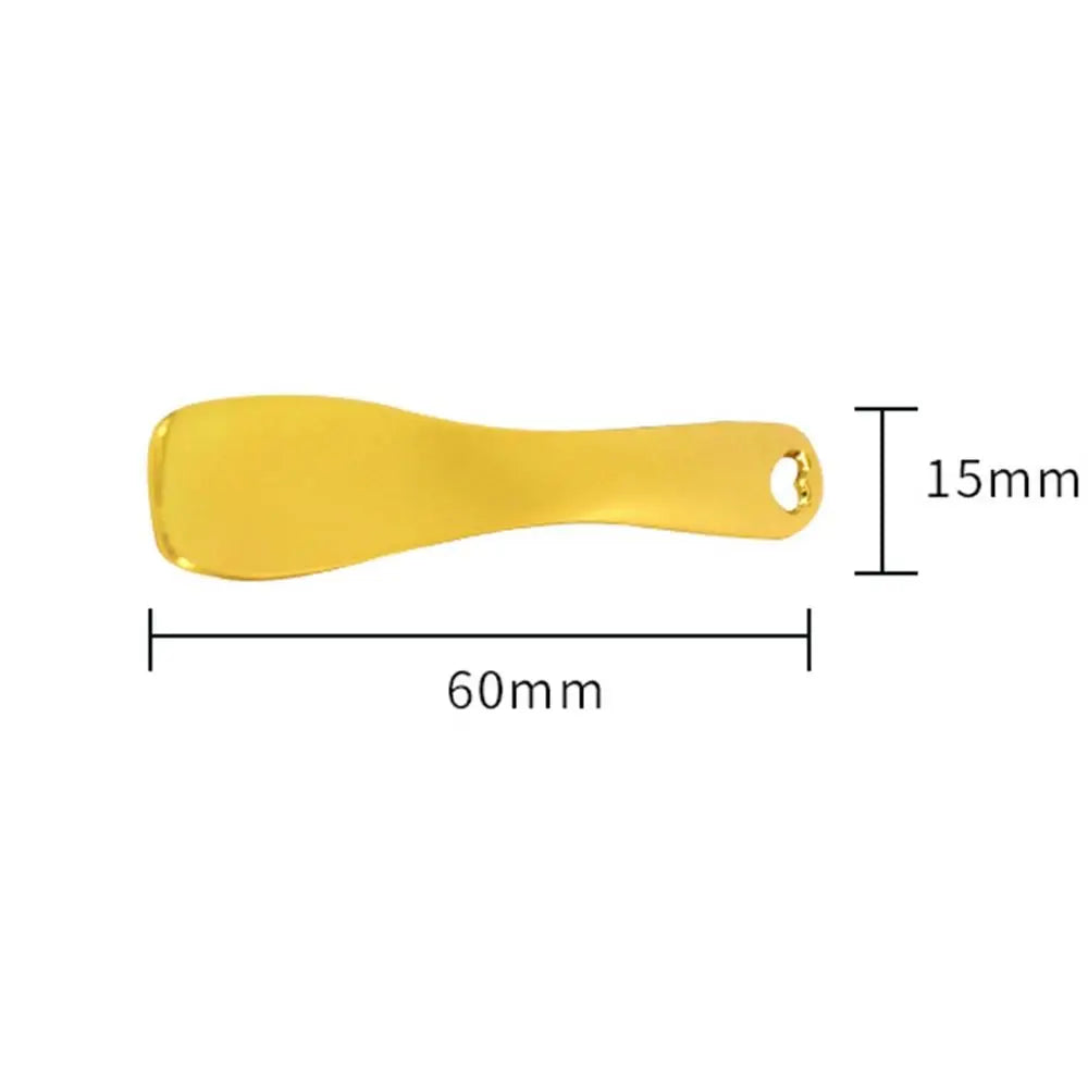 Metal Face Cosmetic Spatula Makeup Tools Cosmetic Dispensing Spoon Cosmetic Spoons Beauty Tools Makeup Mask Cream Spoon