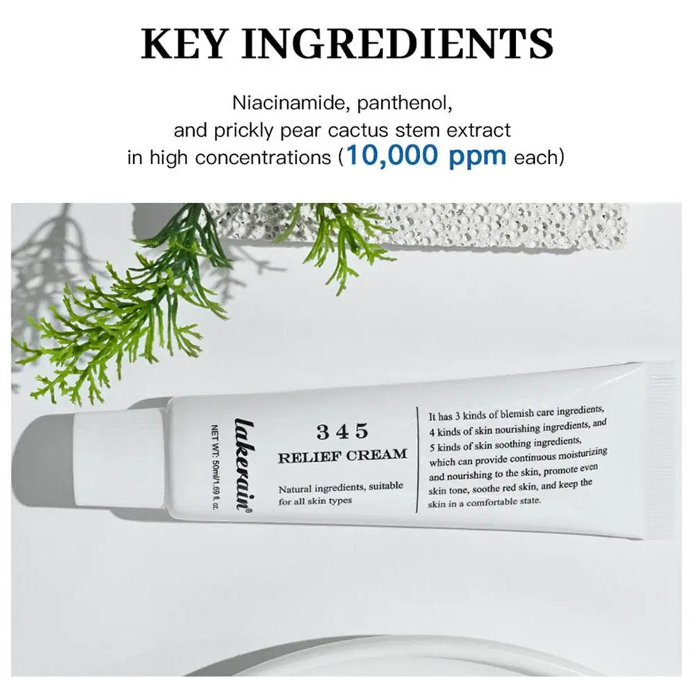 345 Soothing Cream Facial Repair To Improve Skin Defects Provide Soothing Care Face Lifting Beauty Moisturizer Soothing Cream