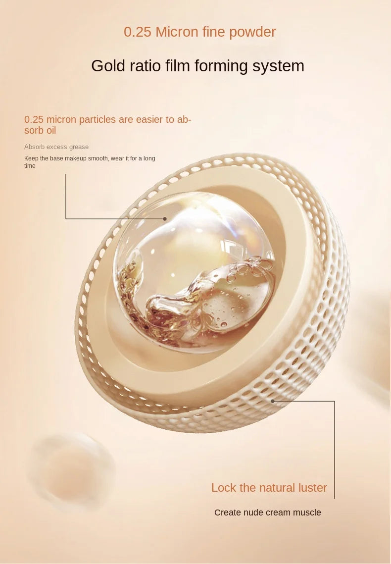 Brightening Skin Beauty Cushion Foundation Petals Lightweight Clothing Long Lasting Smear-Proof Makeup Oil Control BB Cream