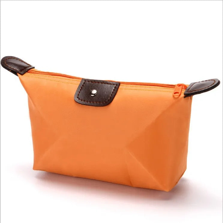 Cosmetic Bag For Women Colorful Waterproof Travel Dumpling Storage Bags Mini Cute Toiletry Makeup Portable Tote Bags Purses 2023