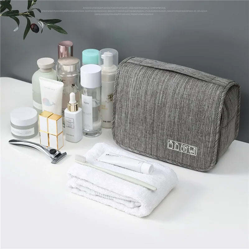 Travel Storage Bag Cosmetics Storage Organizers Large Capacity Makeup Storage Bag Poratable Wash Bag Home Storage Organization