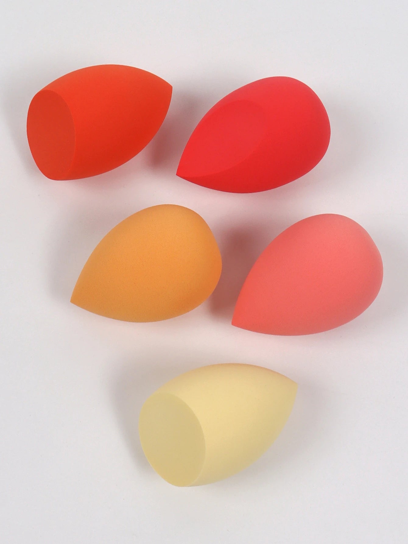 5 Bags of Beauty Eggs Makeup Sponge (Beauty Egg), Foundation Make-Up Mixed Beauty Sponge, Flawless Liquid, Cream and Powder, Mu