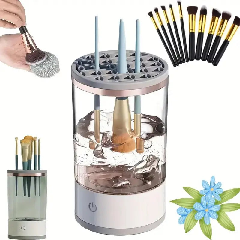 Makeup brush cleaner, a gift for important holidays, a must-have efficient cleaning and beauty tool for lazy people