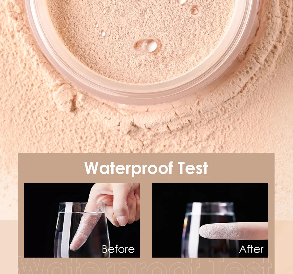 FOCALLURE 9 Colors Face Makeup Brighten Oil Control Long lasting Loose Powder Waterproof Mineral Make Up Setting Powder