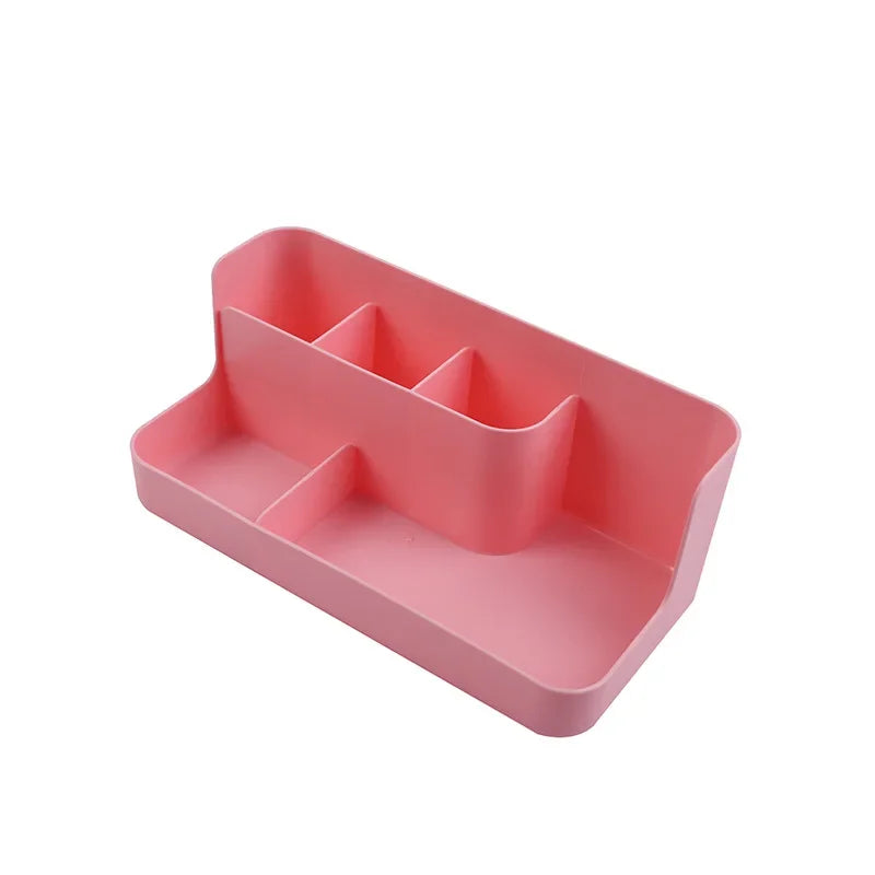 Makeup Organizer Bathroom Storage Box Cosmetic Organiser Office Desktop Make Up Jewelry Storage Box Sundries Container