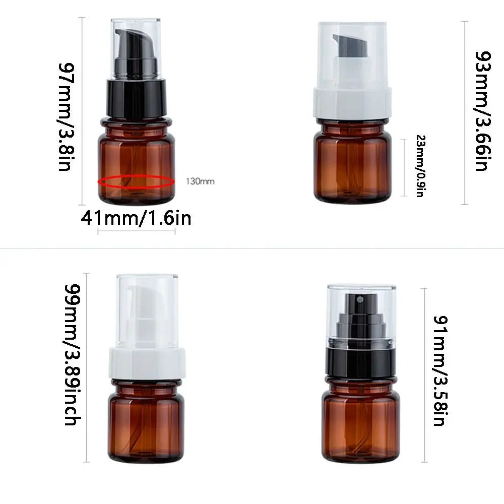 40ml Cosmetics Dispenser Bottle Portable Cream Skincare Essence Spray Bottles Lotion Aromatherapy Perfume Pump Bottles Makeup
