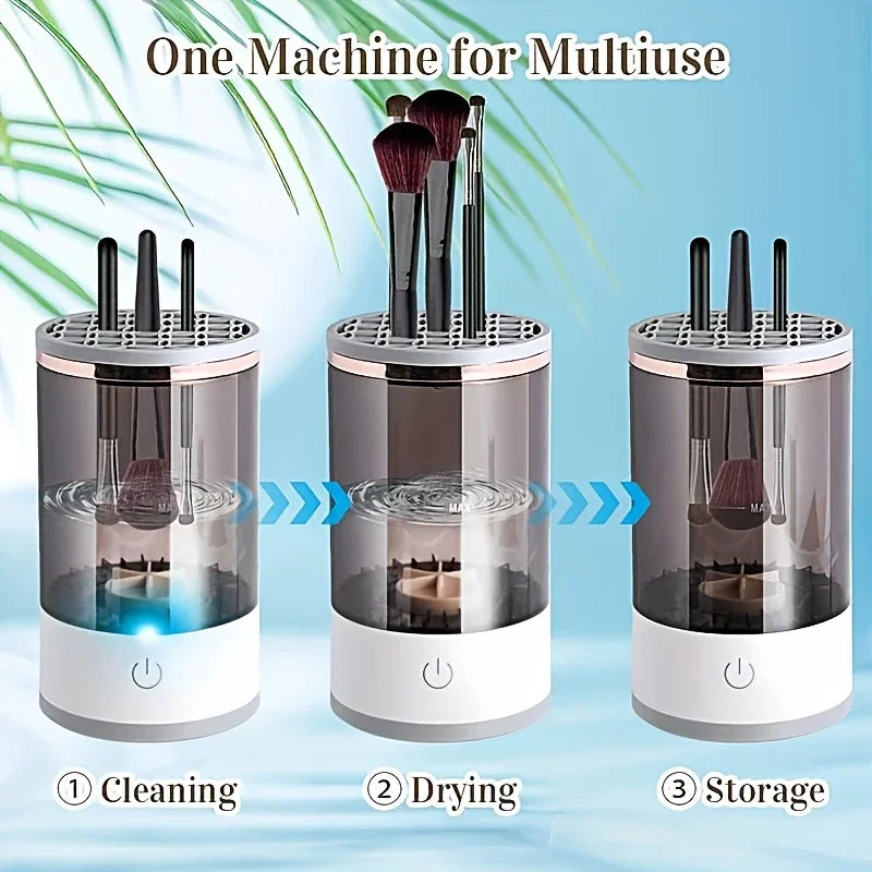 Makeup brush cleaner, a gift for important holidays, a must-have efficient cleaning and beauty tool for lazy people