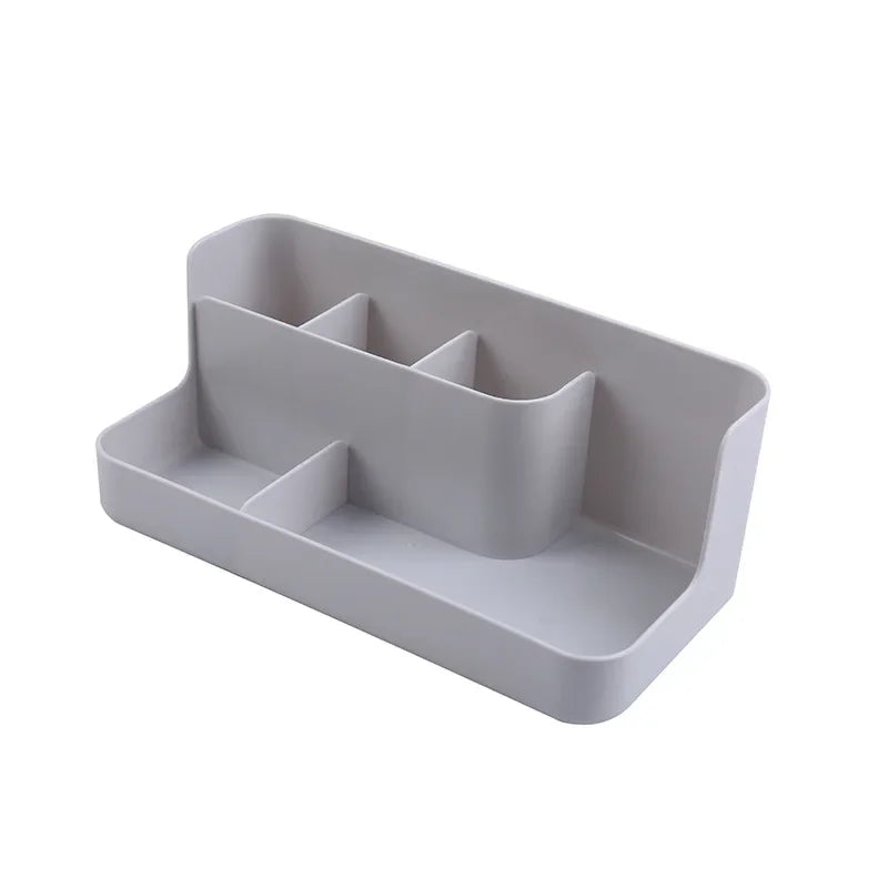 Makeup Organizer Bathroom Storage Box Cosmetic Organiser Office Desktop Make Up Jewelry Storage Box Sundries Container