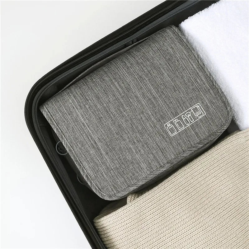 Travel Storage Bag Cosmetics Storage Organizers Large Capacity Makeup Storage Bag Poratable Wash Bag Home Storage Organization