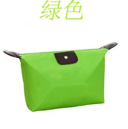 Cosmetic Bag For Women Colorful Waterproof Travel Dumpling Storage Bags Mini Cute Toiletry Makeup Portable Tote Bags Purses 2023